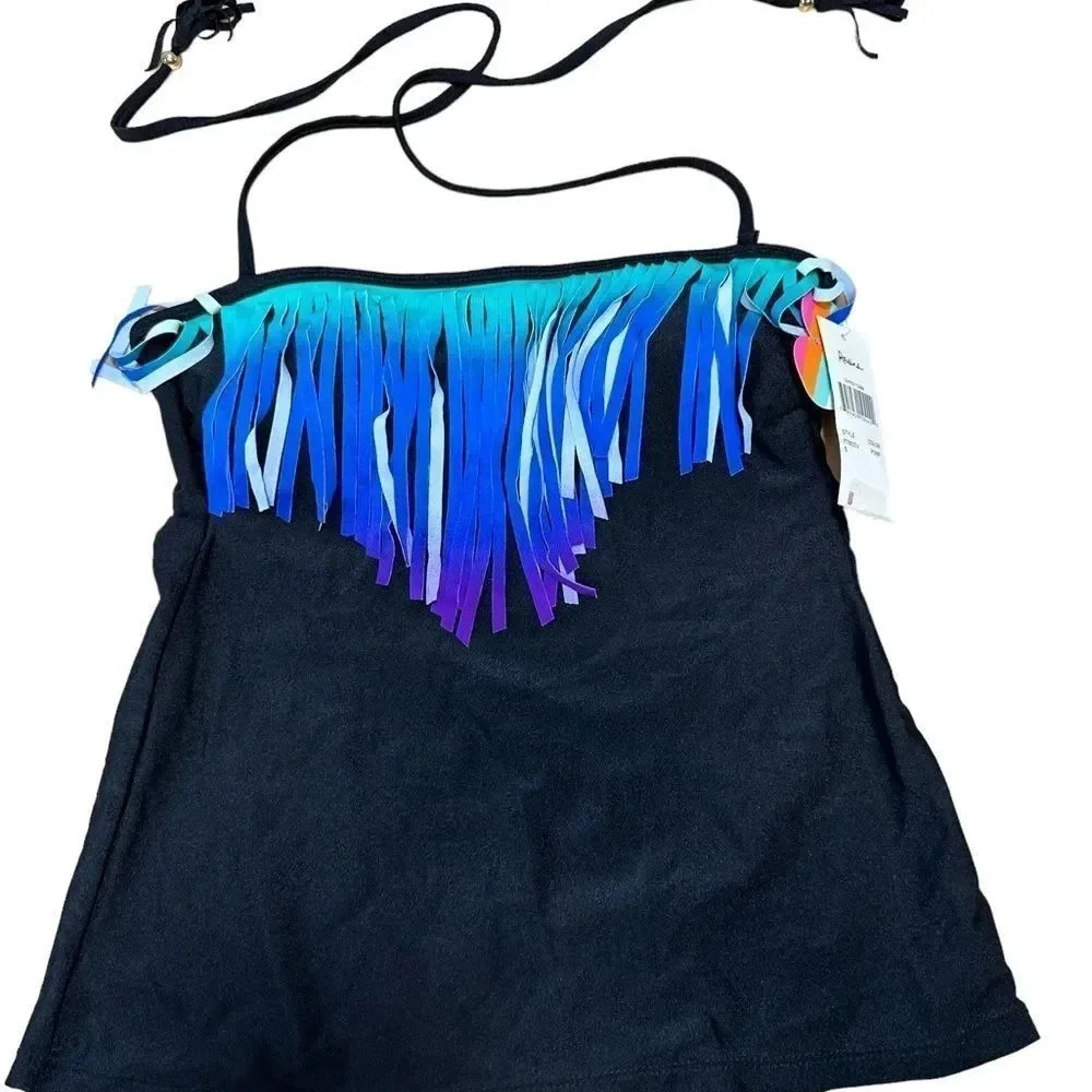 RAISINS TANKINI TOP SMALL NWT
